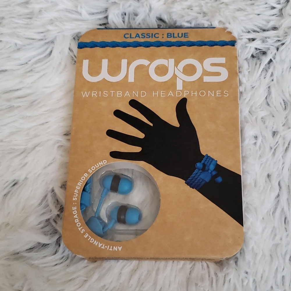 Wraps wristband headphones